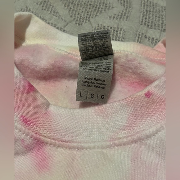 Tie Dye Adult Large Crewneck Sweatshirt - Picture 3 of 4